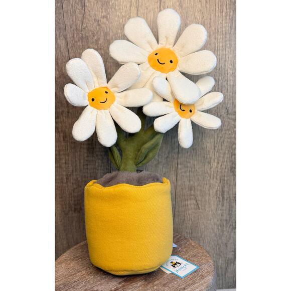 Jellycat Daisy Jellycat Daisies Amuseables Plants NEW! Fast SHIP - Picture 2 of 11